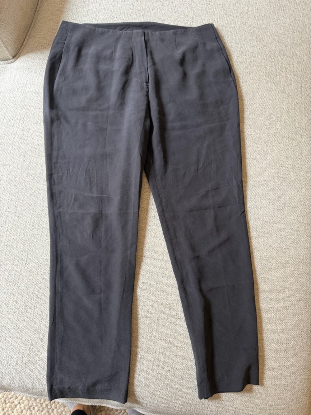 Equipment Black Silk Dress Pants